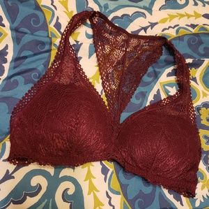 Burgundy/wine bralette